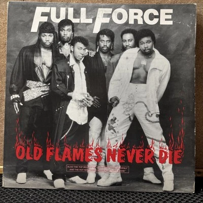 Full Force / Old Flames Never Die 12" 1987 COLUMBIA 05998 PROMO / 4 Song EP / M Foto 1 de 4