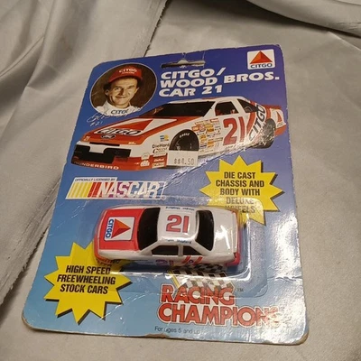 Racing Champions Citgo Wood Bros. 1993 Coche 21 - Nascar Shepherd Thunderbird Nuevo en Paquete Foto 1 de 4