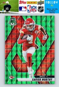 2025 Panini Mosaic #184 Xavier Worthy Mosaic Green - Bild 1 von 2