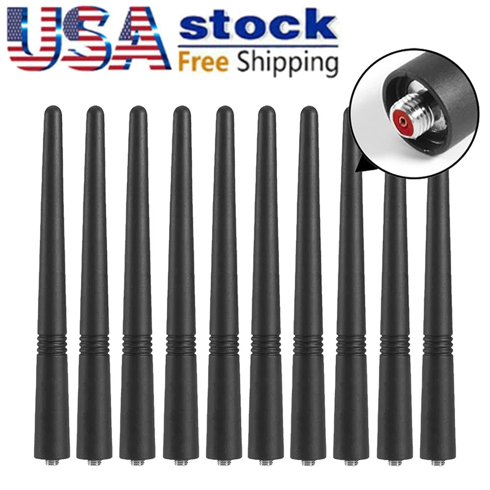 10x VHF ATV-16C Antenna For VX451 VX454 VX459 EVX531 EVX581 EVX539 EVX530 Radio - Image 1 of 4
