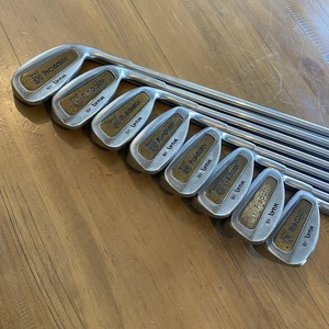 Lynx Predator Golf Clubs Iron Set RH 3,4,5,6,7,8,9 PW Steel Shaft USA made - Picture 1 of 14
