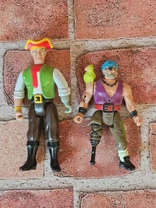 Pirates Of The High Seas Captain Hook Imperial Vintage 1990 Bill Jukes Figure - Picture 1 of 4