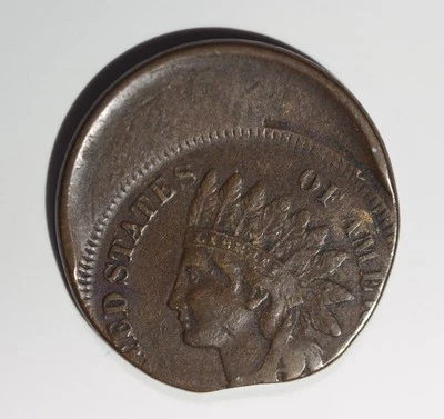 Indian Head Penny, Off Center Mint Error, Higher Grade - Image 1 of 2