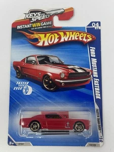 Hot Wheels 2010 Faster Than Ever Red ‘64 Ford Mustang Fastback #132 A14 - Picture 1 of 9