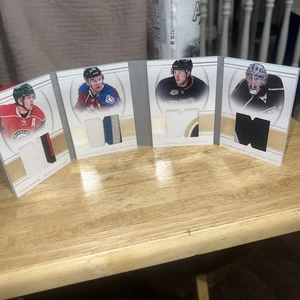 National Treasures Quad Booklet Quick Fowler Parise Stastny 22/25 QB-USA - Picture 1 of 6