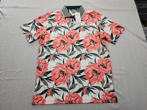 NEU Puma Golf Mattr Poloshirt Herren Größe Medium $ 75 Floral Explosion - Bild 1 von 9