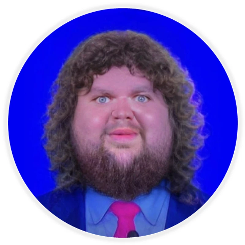 JD Vance Meme Azul - Calcomanía Adhesiva Círculo 3 Pulgadas - Humor Político Foto 1 de 1