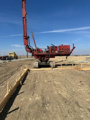 2001 TEXOMA 600 Vertical Drill 1,345 Hours 38' Digger 4' Auger Stock#342703 - Image 1 of 4