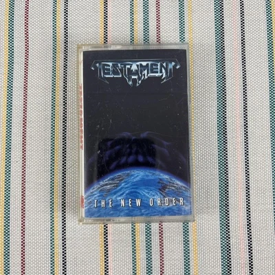 Vintage Testament Cassette Tape The New Order 1988 Megaforce Thrash Metal Album - Image 1 of 4
