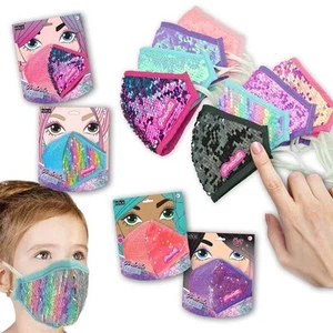 Girabrilla - Nice Group Fashion Reversible Sequin Mask with Adjustable Elastic B - Picture 1 of 10