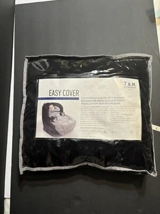 7 AM ENFANT Easy Cover Coprisedile Auto Neonato Nero Pile Bambino 3 anni-6 anni - Foto 1 di 6