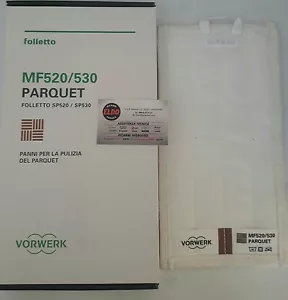 solo originale panno parquet pulilava vorwerk folletto sp520 sp530 n.1 sciolto - Imagen 1 de 1