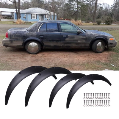 Para Mercury Grand Marquis Guardabarros Llamaradas 32 y 35 Pulgadas Arco Flexible Extra Ancho EE. UU. Foto 1 de 4