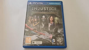 Injustice: Gods Among Us Ultimate Edition (Sony PS Vita, 2013) box only - Picture 1 of 4