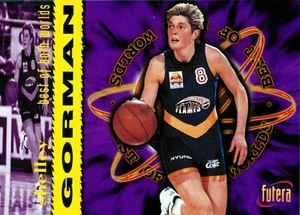 1996 Sydney Flames Women's WNBL Basketball Futera Card - Shelley Gorman - Bild 1 von 3