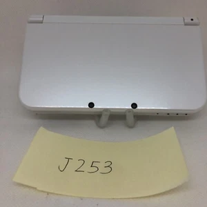 DUAL IPS New Nintendo 3DS XL LL Pearl White Console  Japan used #J253 - Picture 1 of 11