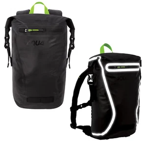 Oxford Aqua Evo 12L Waterproof Motorcycle Bike Backpack Rucksack Black (OL685) - Picture 1 of 12