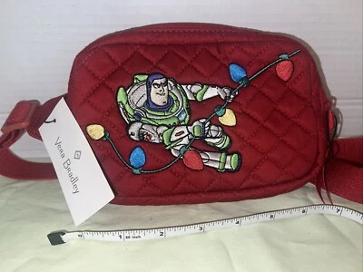 Vera Bradley Disney Pixar Toy Story Buzz Lightyear Mini Bolso Cinturón Riñonera Nuevo Foto 1 de 4