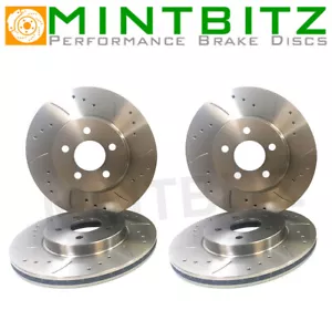 AUDI TT 1.8T 225cv S3 Quattro 99-05 DISCHI FRENO FORATI ANTERIORI POSTERIORI SCANALATI - Foto 1 di 2