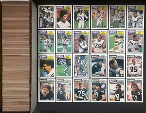 1987 Topps - Football Cards - #198-396 - Complete Your Set - You U Pick