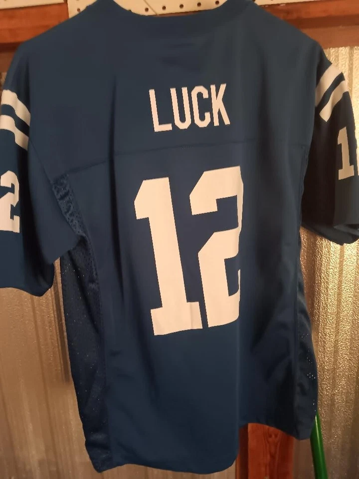 Camiseta de fútbol Reebok Andrew Luck Indianapolis Colts juvenil L Foto 1 de 3