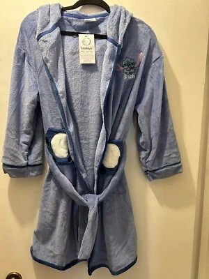Cosusket Ladies Small Bath Robe  Long Sleeve Lightweight -L Stitch -hood/pockets - Image 1 of 4