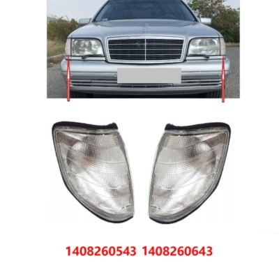 2 X Turn Signal Light For 1992-1999 Mercedes-Benz S-Class W140 S500 S600 - Image 1 of 4