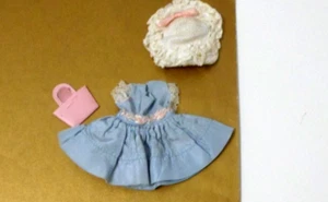 DE COLECCIÓN NANCY ANN LIBRO DE CUENTOS VESTIDO DE TAFETÁN AZUL CON SOMBRERO MONEDERO 4-5" HERMANA PEQUEÑA - Imagen 1 de 5