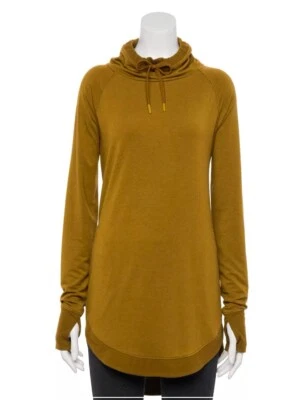 Top túnica Tek Gear de felpa francesa con cuello de capucha y agujeros para el pulgar - Talla M Foto 1 de 4