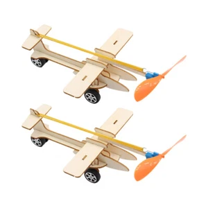 Set 2 Catapulta Manuale Aereo Automontante Modellino Aereo Giocattoli Bambini - Foto 1 di 12