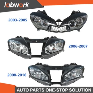Labwork Front Headlight Lamp For Yamaha YZF R6 2003-2005 / 2006-2007 / 2008-2016 - Picture 1 of 21