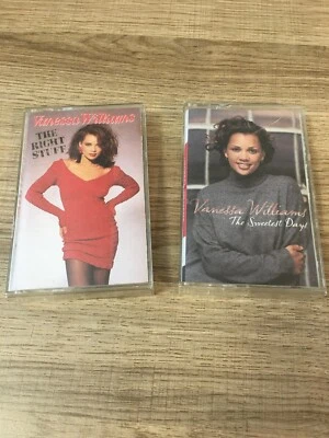 VANESSA WILLIAMS "Right Stuff" and "Sweetest Days" Set of 2 Cassette Tapes - Image 1 of 2