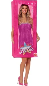 Mattel Barbie movie pink Doll Box Halloween Costume adult size NEW NWT - Picture 1 of 1