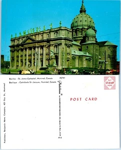 St. James Cathedral, Montreal Quebec Canada Vintage PC  - Picture 1 of 1