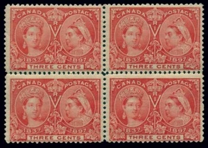 Canada #53 block of 4 - Picture 1 of 1