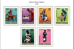 CENT AFRICAN REP MNH 1977-82 madres ZG744 - Imagen 1 de 1