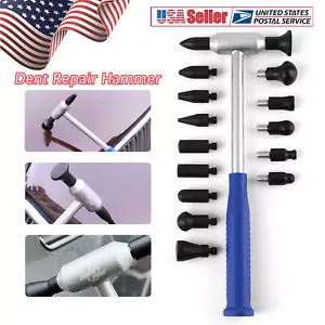 16Pcs Paintless Dent Repair Tools Hail Ding Hammer Tap Down Pen Car Repair PDR - Bild 1 von 15