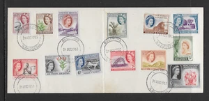 RHODESIA SCOTT 81 - 94 SET CORTO USATO (-1) - 31 AGOSTO 1953 PRIMO GIORNO DI EMISSIONE - Foto 1 di 2