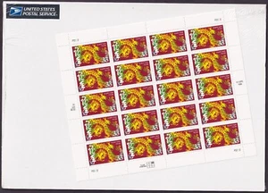 Scott #3370 Chinese New Year (Dragon) Sheet of 20 Stamps - Sealed White - Picture 1 of 2