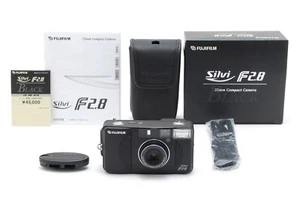 [UNBENUTZT mit Karton] Fuji Fujifilm Silvi F2.8 schwarz 35mm kompakt aus JAPAN - Bild 1 von 9