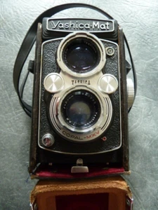Vintage Yashica Mat COPAL-MXV Camera In Original Leather Case -.Lovely Condition - Picture 1 of 15