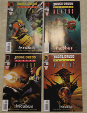 JUDGE DREDD VERSUS ALIENS #1 - 4 (2003) Complete set NM (Dark Horse Comics) !!