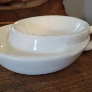 Vintage Unbranded Soup and Crackers Bowl Dish with Handle READ - Picture 1 of 6