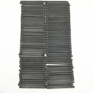 K'NEX 100 Rods Granite Gray Replacement Pieces Screamin Serpent Coaster Parts - Picture 1 of 3