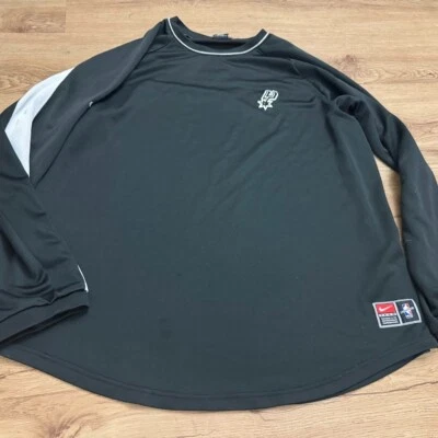 VTG 2000s San Antonio Spurs NBA Nike Pregame Warm Up Shirt XL victor wembanyama - Image 1 of 4