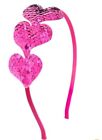 Glitter Heart Headband Headband Stage Headwear Valentine Birthday Party