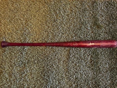 Taco de beisebol usado jogo autografado PITTSBURGH PIRATES ALEXANDER CANARIO - Imagem 1 de 3