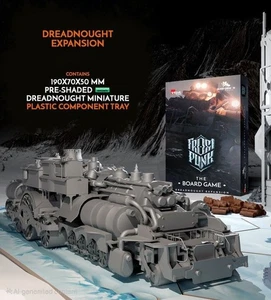 Frostpunk: Das Brettspiel - Dreadnought Miniatur Kickstarter Shaded Edition - Bild 1 von 3