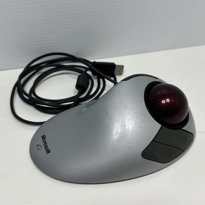 Microsoft Trackball Explorer 1.0 Mouse PS2/USB Compatible X08-70390 Tested Works - Image 1 of 4