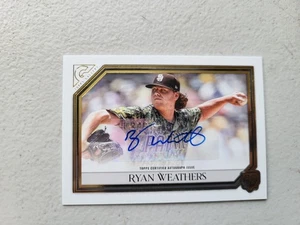 2021 Topps Gallery - Rookie Autographs #RA-RW Ryan Weathers AU, RC NM - Picture 1 of 2